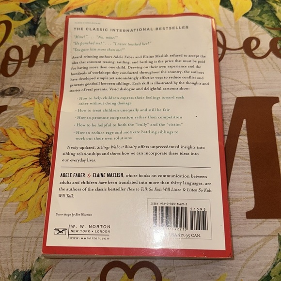 SiblingsWithoutRivalryHow to Help Your Children Live Together So You Can LiveToo - Picture 2 of 3